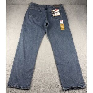 Wrangler Five Star Premium Cotton Denim Relaxed Fit Jeans Mens 38X34